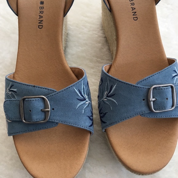 Lucky Brand platform shoes SIZE 8.5 - Picture 2 of 6